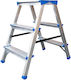 Scară din Aluminiu cu 2x3 Trepte