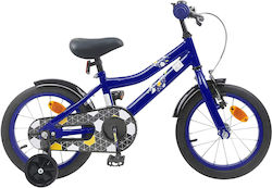 vidaXL 14" Παιδικό Ποδήλατo BMX Μπλε