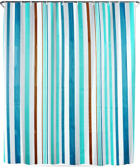 Vilde Shower Curtain 180x180cm Blue