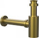 Dc Bath Σιφωνι Νιπτηρος Brushed Gold 4004010003