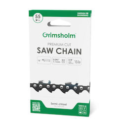 Αλυσιδα Grimsholm Premium Cut Low Profil 3/8" 043"/1 1mm 55 Οδηγοι