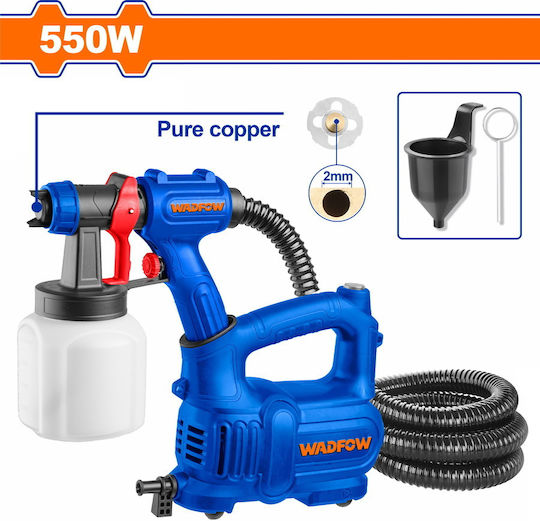 Wadfow Електрическа Система За Боядисване Hvlp 550w Weg2a26