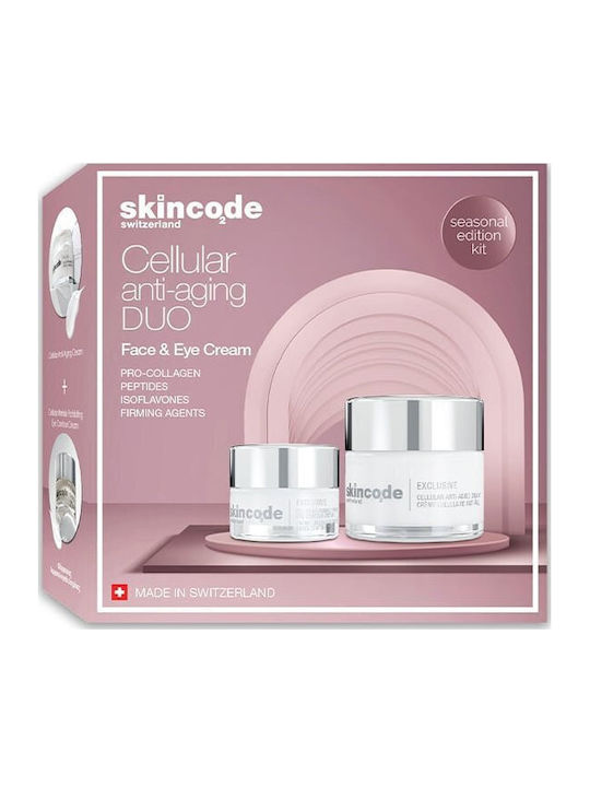 Skincode Cellural Anti-aging Duo Комплект за Грижа за Против Стареене Skincode Cellural Anti-aging Duo Комплект за Грижа за Против Стареене