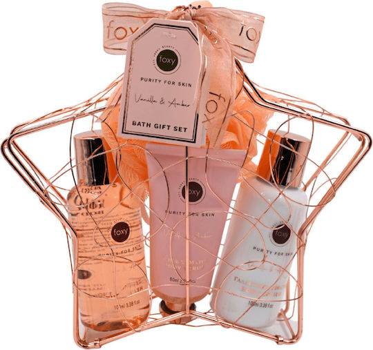 Foxy Purity For Skin Hautpflege-Set für Feuchtigkeitsspendend & Reinigung Körperreinigung 4Menge