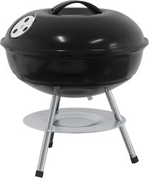 vidaxl Holzkohlegrill Schwarz 36,5 X 36,5 X 40 cm vidaxl Holzkohlegrill Schwarz 36,5 X 36,5 X 40 cm