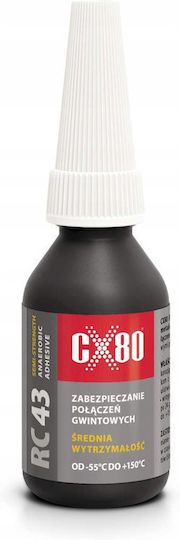 Adeziv Anaerob Rc43 10ml Albastru Blocare Filete Rezistență Medie De Cx80