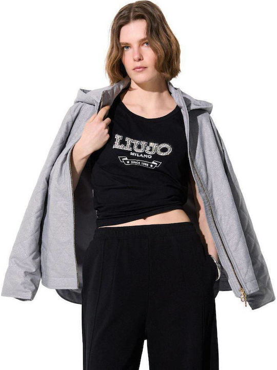 Liu Jo Γυναικείο T-shirt Black
