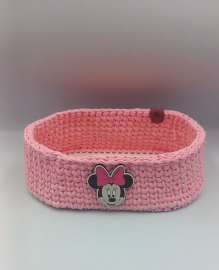 Aristourgimata Kinderzimmer-Aufbewahrungskörbe Rosa