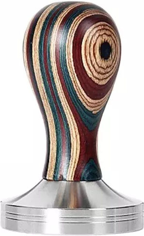 4bars T107 Tamper with Flat Surface 51mm in Brown Colour
