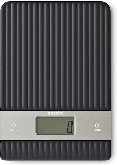 Guzzini Digital Kitchen Scale Up To 5kg Gray