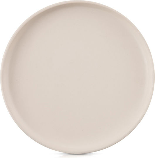 Orion Skandi Desert Serving Plate Ceramic Beige with Diameter 20.5cm