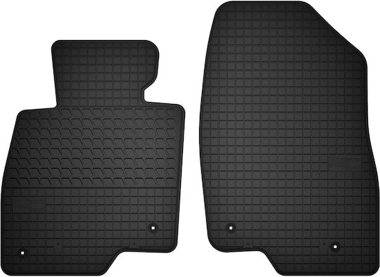 Front Rubber Mats Mazda 3 Iii Bm Hatchback Sedan From 2013 To 2018