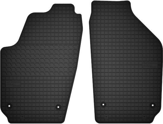 Front Rubber Fußmatten Sitz Ibiza III 6L Hatchback 2002 bis 2008