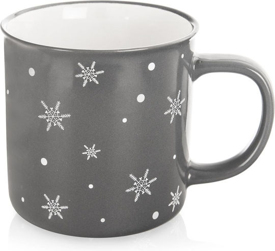 Orion Christmas Ceramic Gray Mug 10cm 500ml