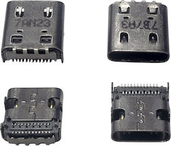 Βύσμα Τροφοδοσίας Dc Power Jack Socket Laptop Asus X13 Zenbook S 13 Um5302t Um5302tz 13um5302t 13um5302tz Type-c Charging Port Κωδ.31146