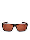 Rodenstock Unisex Sunglasses With Black Frame And Brown Lens R3294 D