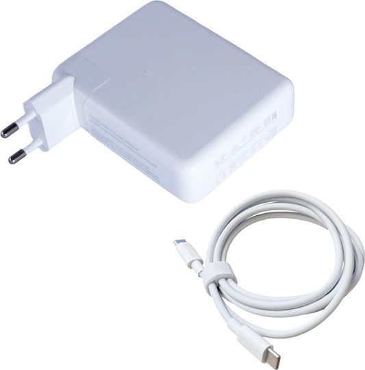 Ac Adapter USB-C Φορτιστής Laptop 140W 5A για Apple με Αποσπώμενο Καλώδιο Τροφοδοσίας