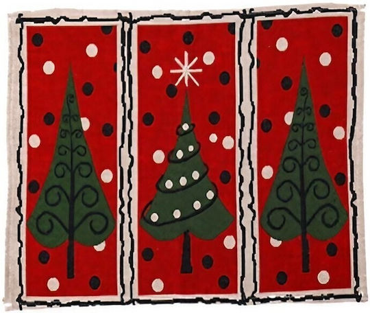 Alista Home Seturi De Masă Roșii 47x33cm Alista Home Seturi De Masă Roșii 47x33cm
