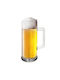 Orion Plastic Beer Glass 620ml