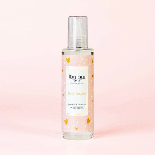 Ξηρό Λάδι Σώματος Baby Powder Έλαιο Αργκάν Μακαντάμια & Αμυγδάλου 200ml