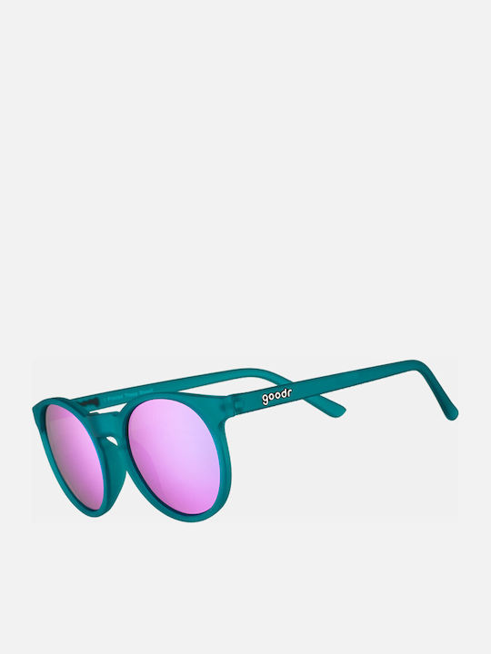 Goodr Ανδρικά Γυαλιά Ηλίου με Μπλε Σκελετό με Polarized Καθρέφτη Φακό G00781-CG-01-TEAL