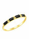 Ioannis Kosmima Women's Ring with Zircon from 14K Gold MSD-24911Y