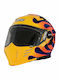 Simpson Darksome Wildfire Каска за Мотор Flip-Up ECE 22.06 1400гр с Pinlock и Sunvisor