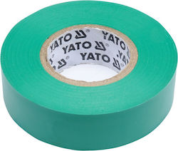 Electrical Insulation Tape 19mmx20mx0.13mm Green Yato Yt-81652