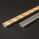 Transparente LED-Profilabdeckung 1m LED-Streifen Diffusor Polycarbonat Kompatibles Aluminiumprofil
