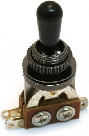 Toggle Switch 3-way Short Black