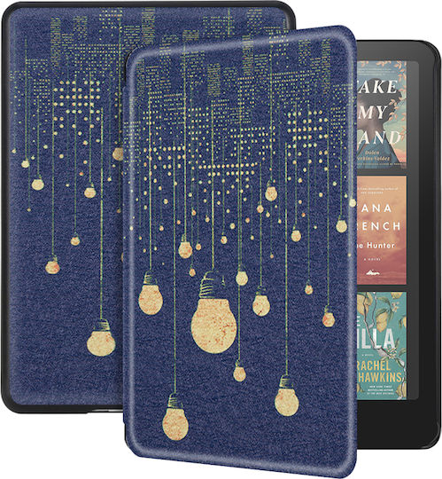 Inkora Kindle Paperwhite 2024 7 Zoll Tablet Hülle Klappdeckel Marineblau