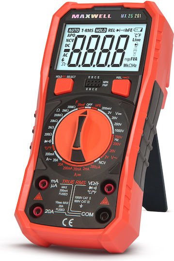 Alista Home Multimetru Digital True RMS cu Măsurare AC DC Temperatură GLB_25201