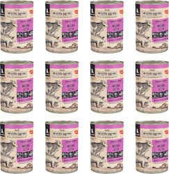 Wiejska Zagroda Υγρή Τροφή 12x400gr Wiejska Zagroda Υγρή Τροφή 12x400gr