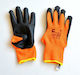 Arbeitshandschuhe Orange Latex