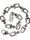 Männer Armband Steampunk Handgefertigt Silber 925 20cm