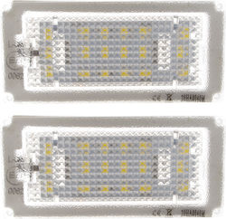 Bmw 3 E46 03-06 2 Door Coupe Led License Plate Lights 2 Pcs Set