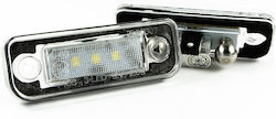 Mercedes W203 W211 W219 R171 Led License Plate Lighting Lamps 2 Pcs Set Mercedes W203 W211 W219 R171 Led License Plate Lighting Lamps 2 Pcs Set