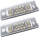 Fiat Panda 2003-2012 Lumini LED Pentru Plăcuțele De Înmatriculare Set 2 Bucăți