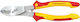 Wiha Cable Cutter Professional Electric Cutting Pliers Red Yellow Opening Spring