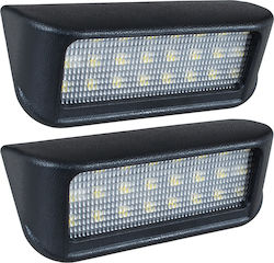 Toyota Proace I Ii Proace City City Verso Led License Plate Lighting Lamps 2 Pcs Set