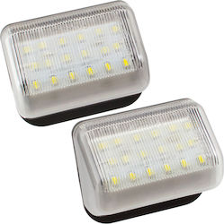Mazda 6 I Cx-5 Cx-7 Led License Plate Lighting Lamps 2 Pcs Set