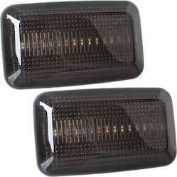 Vw Corrado Golf I Ii Jetta I Ii Led Side Turn Signal Smoked Dynamic 2 Pcs Set