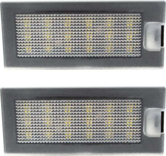Fiat Freemont 11-16 Led License Plate Lights 2 Pcs Set
