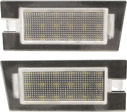 Jeep Cherokee 2013 LED Kennzeichenbeleuchtungen 2 Stück Satz
