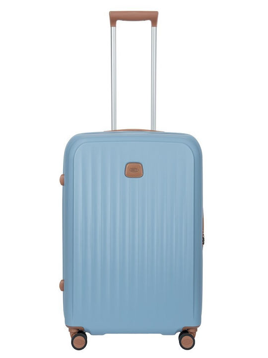 Bric's Milano Valiză de Călătorie Medie Sky Blue cu Înălțimea de 69 cm