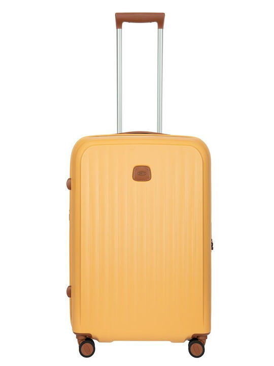 Bric's Milano Medium Travel Suitcase Honey Height 69cm