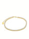 Prince Silvero Damen Armband Riviera Aus Silber Vergoldet Mit Zirkon