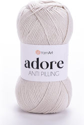 Adore Yarnart 367 Μπεζ Γκρι Νήμα Πλεξίματος Ant...