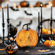 Dovleac Portocaliu de Carnaval pentru Halloween