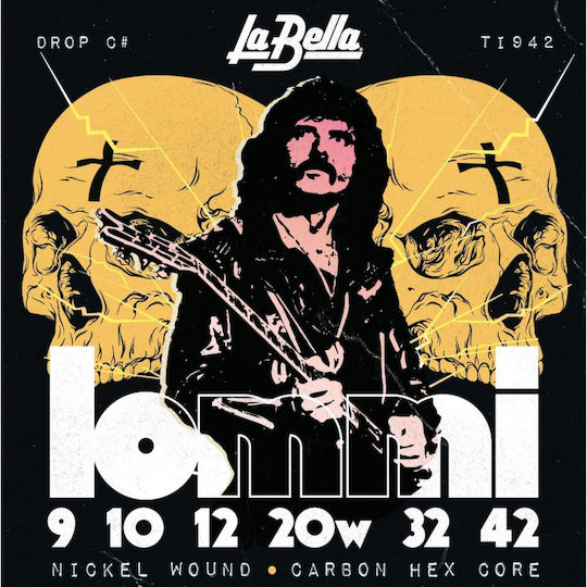 La Bella Einstellen E-Gitarrensaiten 9 - 42